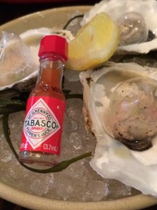 Chilled Oysters With Carbonated Cucumber Mignonette